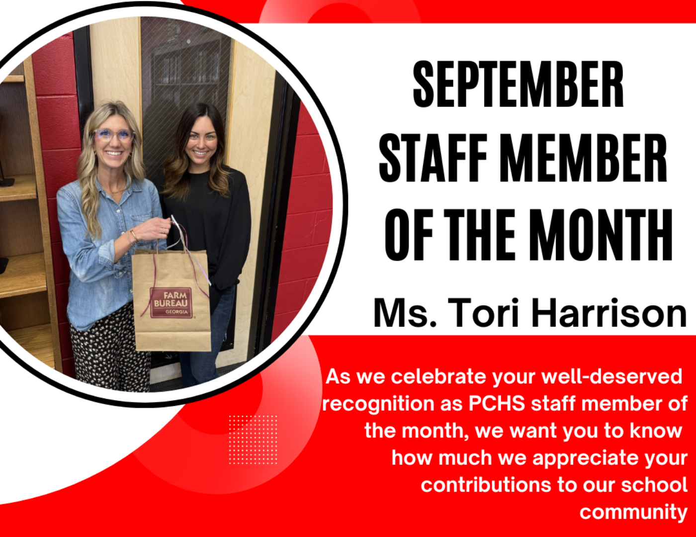 Staff Member of the Month